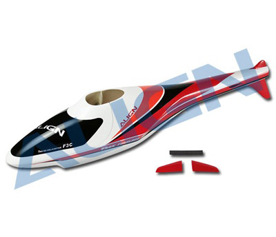[ܼ] HF2502 [Align] F3C Fuselage for T-Rex250(Orange/Red)