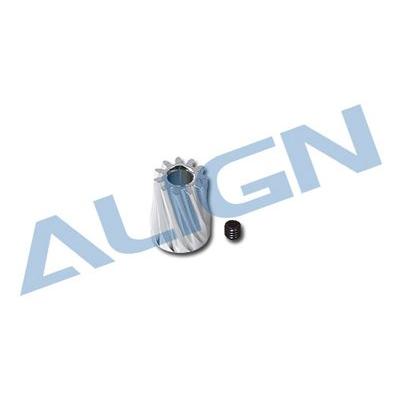 [ܼ] H45161T [Align] 450 Sports/Pro Motor Pinion Helical Gear (11T/3.17) - Scorpion Ϳ