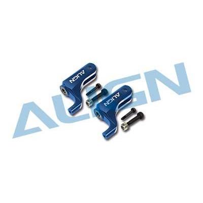 [ܼ] H45164QNT [Align] T-Rex450 DFC Main Rotor Holder Set/Blue