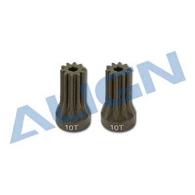 [ܼ] H60166T [Align] T-Rex600 EP Motor Pinion Gear (10T*2)