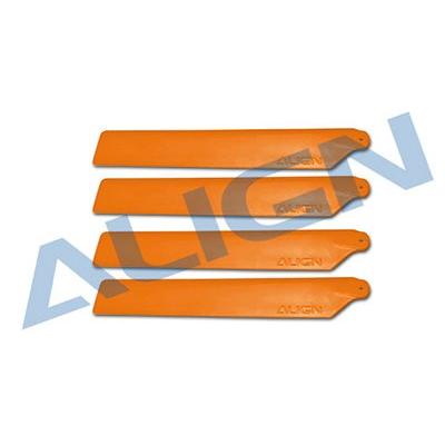 [ܼ] HD123ET [Align] T-Rex150 120 Main Blades - Orange(for Hard 3D)