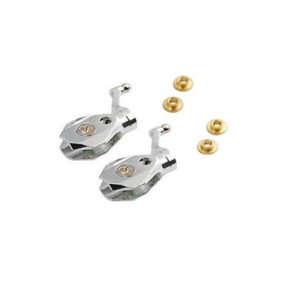 [ܼ] MHEMCPX002 [MH] Precision CNC Aluminum Main Blade Grip Set(Silver) for Blade mCP-X ɼǺǰ