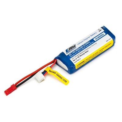 [ܼ] EFLB8002SJ 800mAh 2S 7.4V 20C LiPo, 20AWG JST (Blade 200 QX )