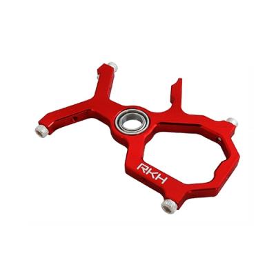 [ܼ] 180CFX421-R CNC AL Upper Main Shaft Bearing Block Set (Red) - Blade 180 CFX