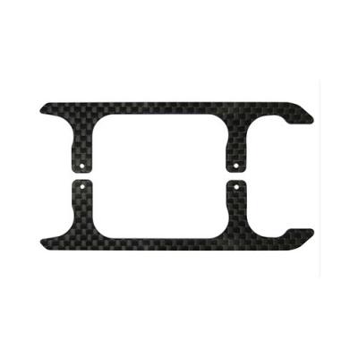 [ܼ] 180CFX723-CF CNC CF Landing Skid Set (Black) (Spare parts for 180CFX721) - Blade 180 CFX