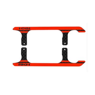 [ܼ] 180CFX723-BR CNC CF Landing Skid Set (Black-Red) (Spare parts for 180CFX721) - Blade 180 CFX