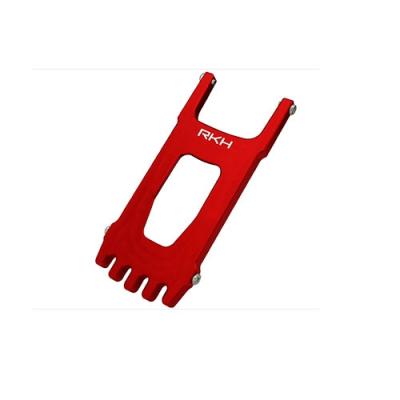 [ܼ] 180CFX529-R CNC AL Battery Mount Set (Red) - Blade 180 CFX