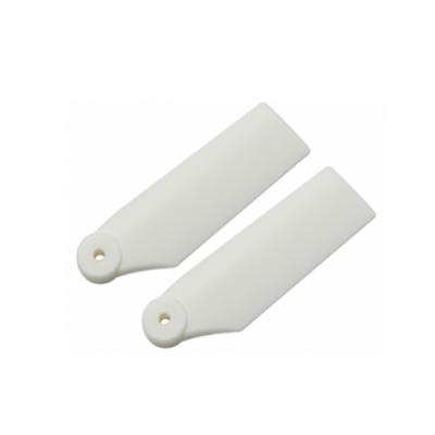 [ܼ] 180CFX971-W Blade 180CFX - Plastic Tail Blade 34mm - White