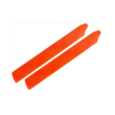 [ܼ] 180CFX208-O Plastic Main Blade 155mm-Orange - Blade 180 CFX