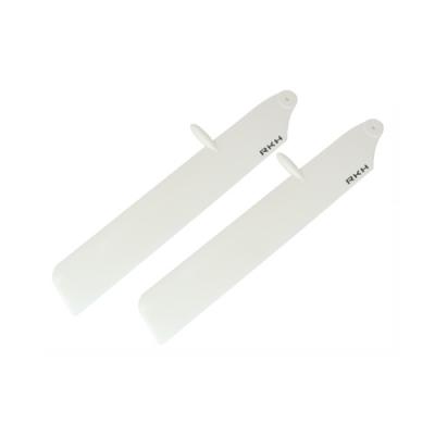 [ܼ] mCPXBL215-W Bullet Plastic Main Blade 126mm-White - Blade mCPXBL