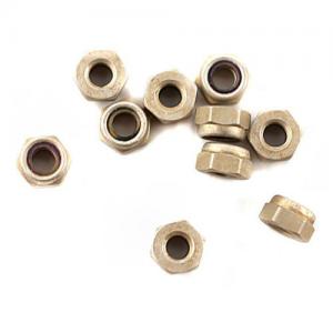 Team Losi 4-40 Aluminum Mini Nuts (10) 