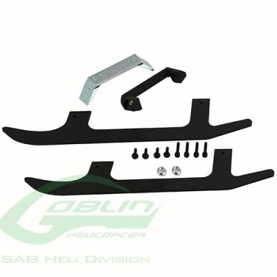 [ܼ] H0555-S H0555-S - Carbon Fiber Landing Gear Set - Goblin 380