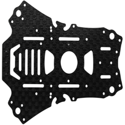 [ܼ] 135RQX469-CF CNC CF Lower Frame - RKH 135RQX/Blade Glimpse