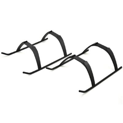 [���ܼ�] BLH5529BL Blade Helis Landing Gear Set (Black) (2) 550X/600X