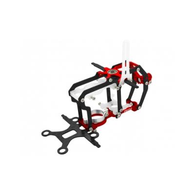 [ܼ] nCPS452-R CNC AL and CF Main Frame Set (Red) - Blade Nano CP S