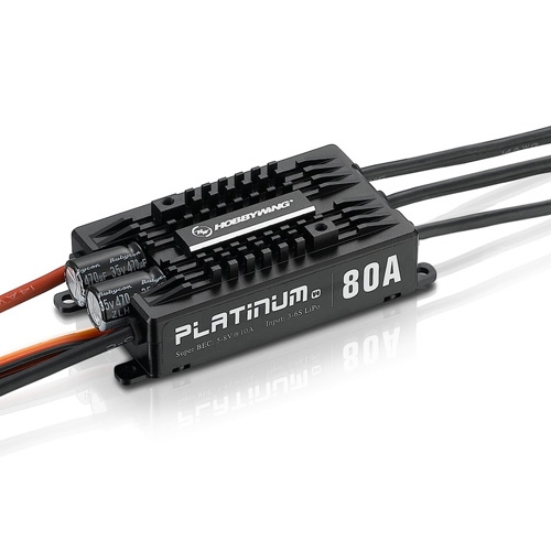 [ܼ] 30203200 [Hobbywing] Platinum 80A V5 Brushless ESC (8S/Switching BEC Mode/8A/5~12.0V)