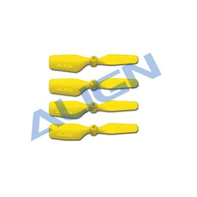[ܼ] HQ0203TC [Align] T-Rex150 20 Tail Blade - Yellow
