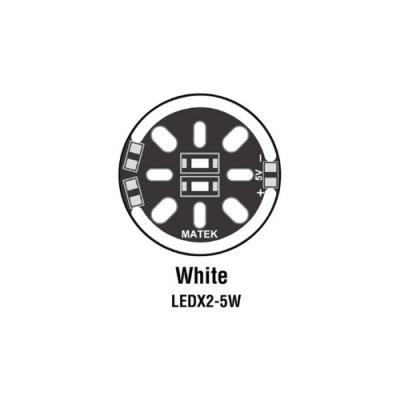 [ܼ] LEDX2-5W [Matek]  LED Ŭ X2  Ʈ (5V / )