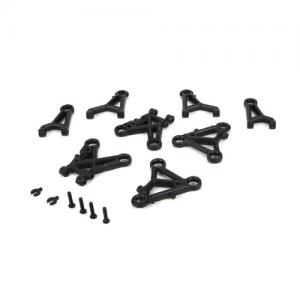 Suspension Arm Set FR/RR Upper + Lower: V100 