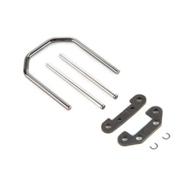 [ܼ] LOS234007 Front Hinge Pins + Brace Set: Baja Rey