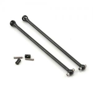 Team Losi Front/Rear CV Driveshafts and Couplers (2) (Ten-T/810/TEN-SCTE/TEN-SCTE 2.0/TEN-SCT Nitro/TEN-MT) 