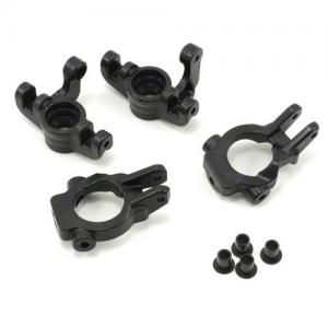 Team Losi Front Spindles + Carriers 