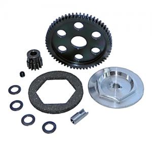 Vaterra Halix 32p Gen3 Unit 58T Spur, Black Steel(���׷��̵� ��ǰ) 