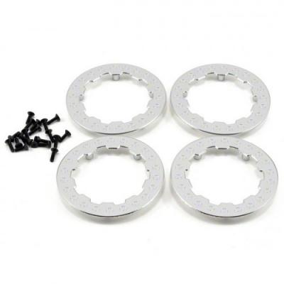 [ܼ] LOSB7019 [LOSB7019] TEN-SCTE Beadlock Ring Set w/Screws - Chrome (4)