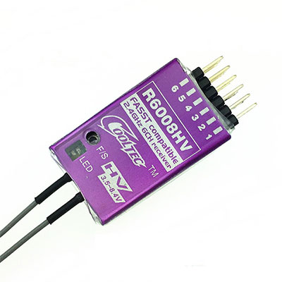 [ܼ] HR6008HV-2 [Futaba ȣȯ] R6008HV 6ä ű (FASST ȣȯ, High Voltage ) - Ʈ ̽ 