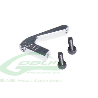 [ܼ] H0229-S SAB Aluminum Bell Crank Support - Goblin 500 [H0229-S]