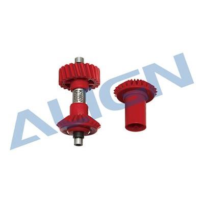 [ܼ] H70G001NXW [Align] T-Rex700/800 EP M1 Torque Tube Slant Front Drive Gear Set(23T)