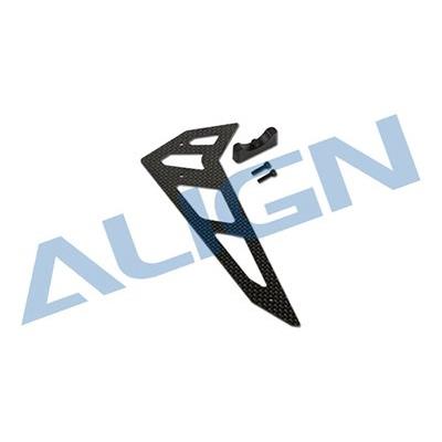 [ܼ] H50T009XXW [ALIGN] T-Rex500X Carbon Fiber Vertical Stabilizer