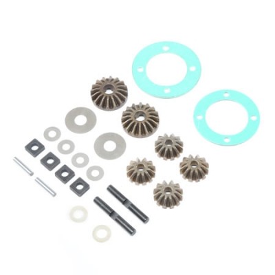 [ܼ] LOS252067 [TEAM LOSI] Diff Rebuild Kit , Al Diff Housing (1): DBXL-E