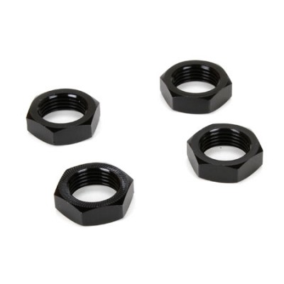 [ܼ] LOS252051 [TEAM LOSI] Wheel Nut, Black (4) (Monster Truck XL)