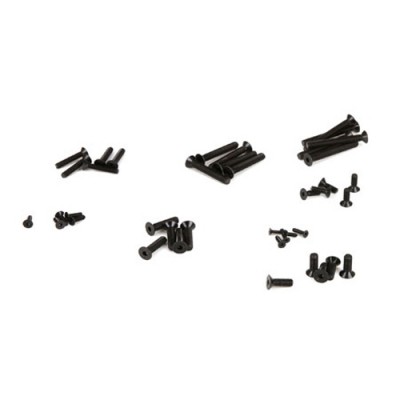 [ܼ] LOS255003 [TEAM LOSI] Flat Head Screw, Set, (30): 1:5 4wd DB XL