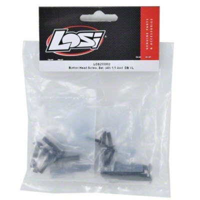 [ܼ] LOS255002 [TEAM LOSI] Button Head Screw, Set, (40) 1:5 4wd DB XL