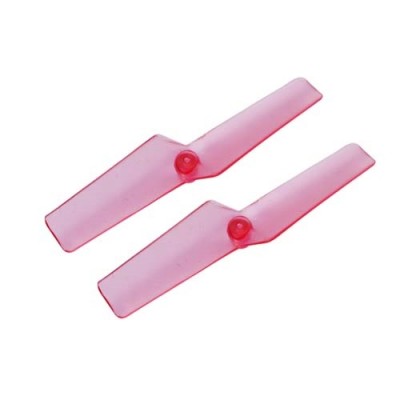 [ܼ] 2TBL4208-TR-R [RAKONHELI] 42mm Transparent Plastic Tail Blade (0.8mm Shaft) (Red) - Blade Nano CPX/S, mSR S, mCP X/V2/S ɼ