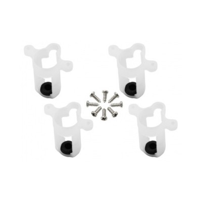 [ܼ] 6064DQX601 [RAKONHELI] CNC Delrin 6mm Motor Mount (4) (for 6064DQX980)