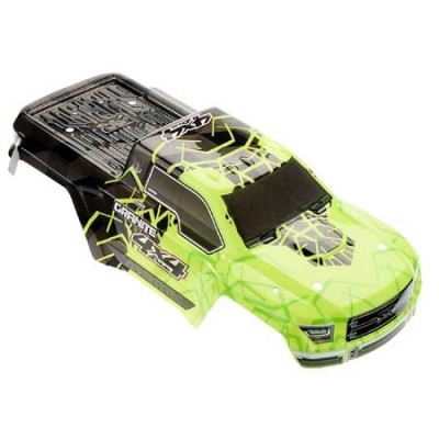 [ܼ] ARAC3335 [ARRMA] AR402253 Body Painted/Decal Green Granite 4x4 Mega