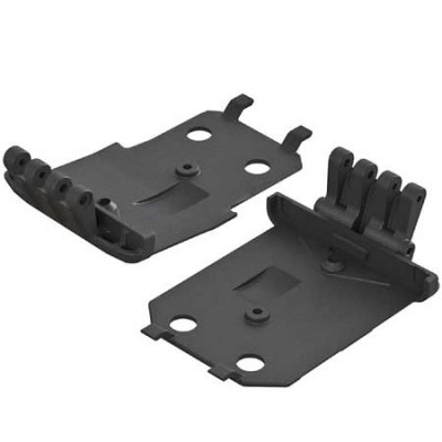 [ܼ] ARAC9260 [ARRMA] AR320401 F/R Lower Skidplate (2) 4x4 Granite MEGA