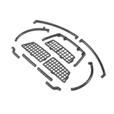 [ܼ] ECX220000 [ECX RC] []Cage, Window  & Bumper Mounts: 1.9 Barrage Doomsday