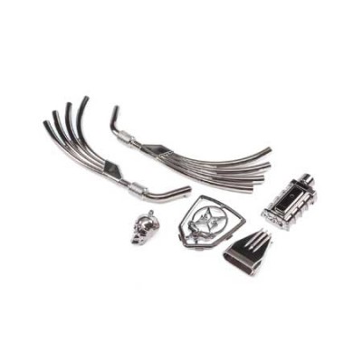 [ܼ] ECX220001 [ECX RC] []Motor, Exhaust, & Grill Parts BlkChrome: Doomsday