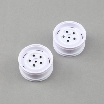 [ܼ] ECX41005 [ECX RC] []1.9 Wheel (2) White: 1.9 Barrage  ɼ