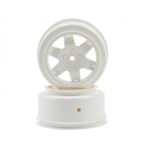 [TLR Racing] Team Losi Racing 12mm Hex Short Course Wheels (White) (2) (22SCT/TEN-SCTE) 