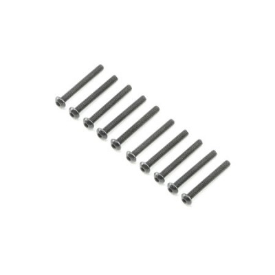[ܼ] LOS235024 [TEAM LOSI] Button Head Screws M3x25mm (10)