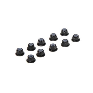 [TLR Racing] M3 Flanged Aluminum Lock Nuts, Black (10)�ɼ� 