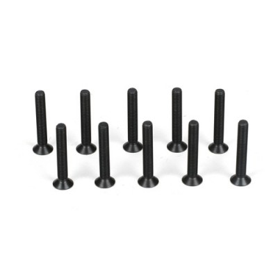[ܼ] TLR5965 [TLR Racing] Flathead Screw, M3x20mm (10)