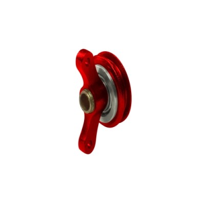 [ܼ] 180CFX906-R [RAKONHELI] CNC AL Tail Pitch Slider Set (Red) - Blade 180 CFX, Trio 180 CFX