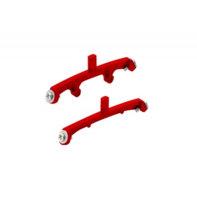 [ܼ] mCP X726-R [RAKONHELI] CNC Aluminum Landing Gear Base Set - Blade mCP X, Nano CPX/CP S, Nano S2