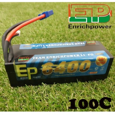 [ܼ] 6400-3S-100C-EC5 [EP POWER] 11.1V 6400mAh 100C Ƭ ͸ - EC5